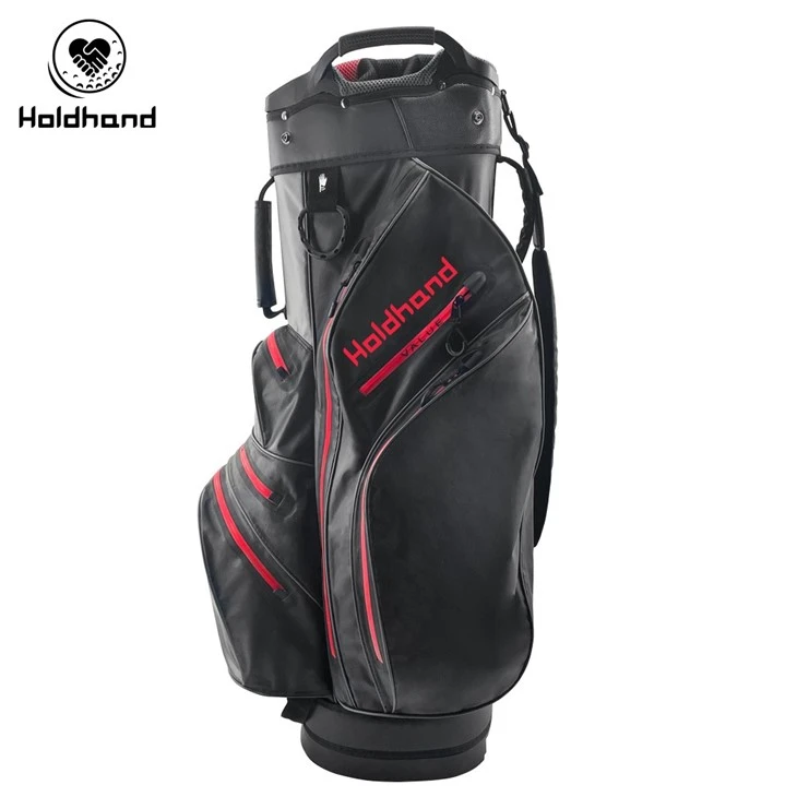 Branded Waterproof Cart Bag Designed For Tours - 14-compartment Club Management System