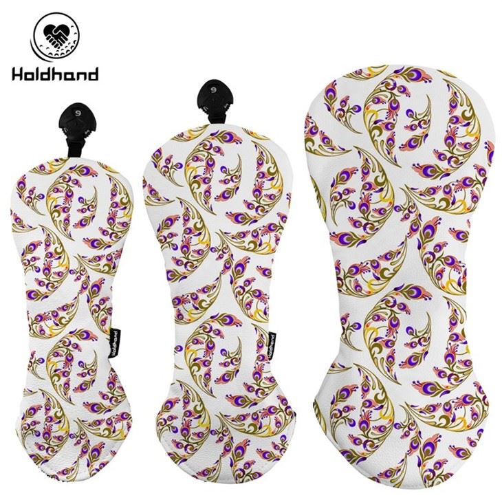 Breathable Quilted Leather Golf Fairway Headcover, Fashion Golf Club Head Cover price