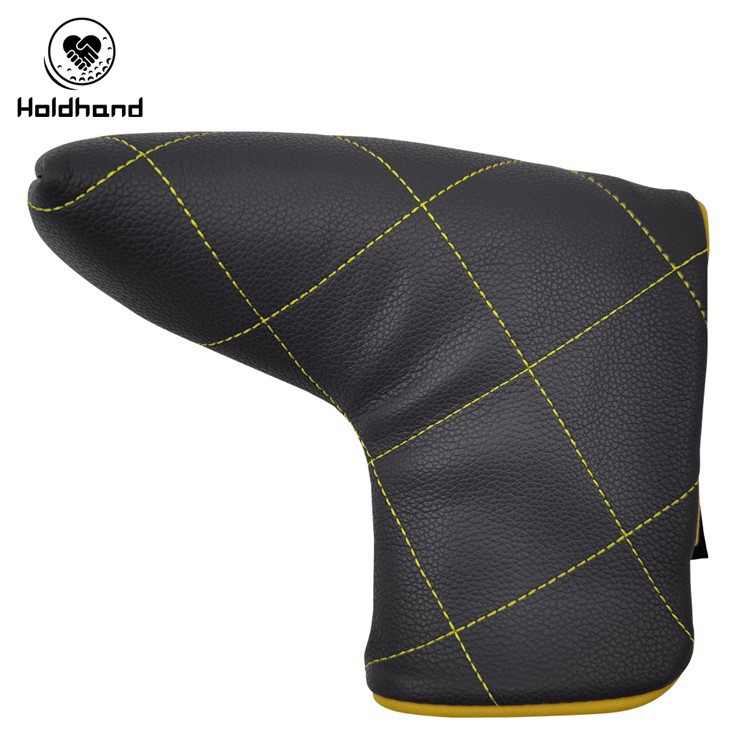 デザイナー シリーズ PU レザー ゴルフ ヘッド カバー – カスタム パターンとロゴ