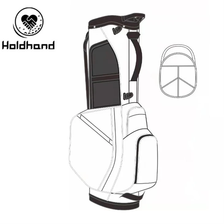 New Design 14-way Wholesale Custom Design Fashion Style Golf Bags Golf Stand Bags From Factory best