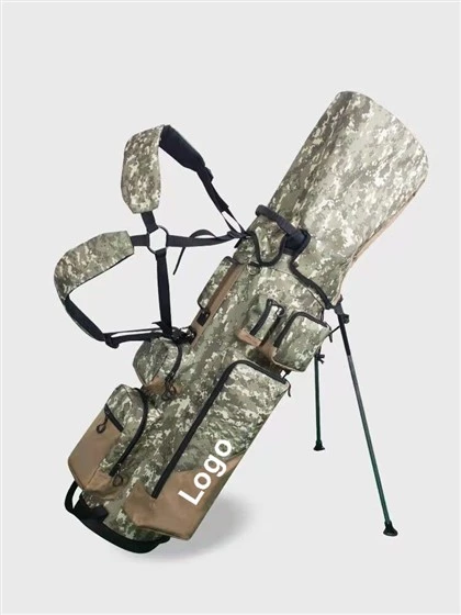 ホットセールゴルフバッグPUレザーゴルフスタンドバッグ高品質