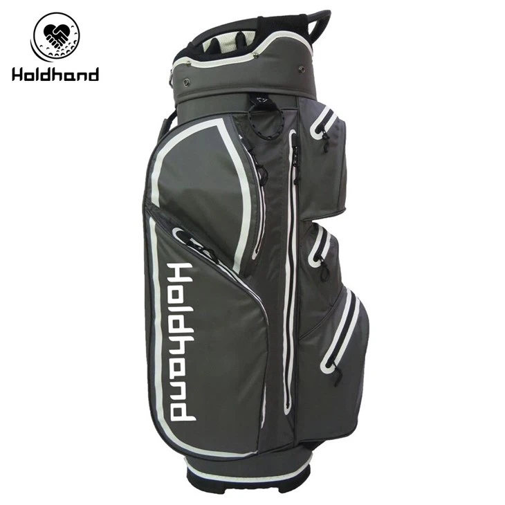Golf Cart Bag With 14 Way Dividers Top Golf Tour Cart Bag