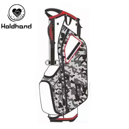 ホット販売カスタマイズされたデザインのゴルフバッグ高品質軽量構造ゴルフスタンドバッグ